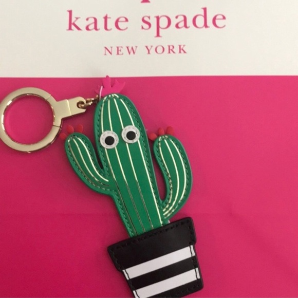 kate spade Accessories - Kate Spade cactus keychain